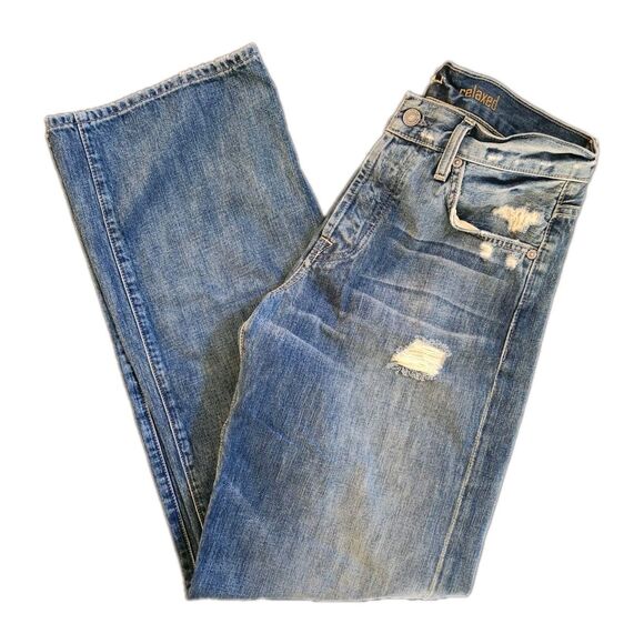 7 For All Mankind Other - 7 For All Mankind Men’s Jeans Size 32 X 33 Relaxed Fit Distressed Y2K Trendy